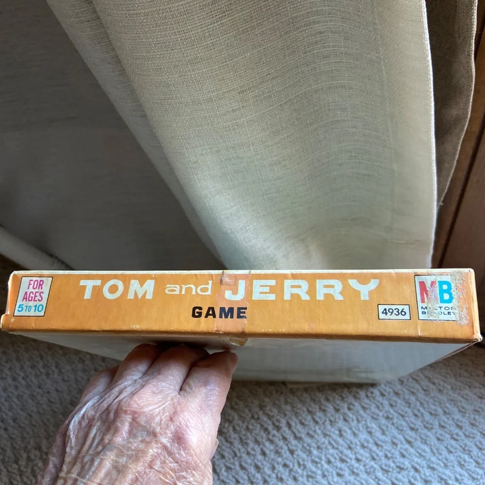 1968 Rare Vintage Tom and Jerry Board Game